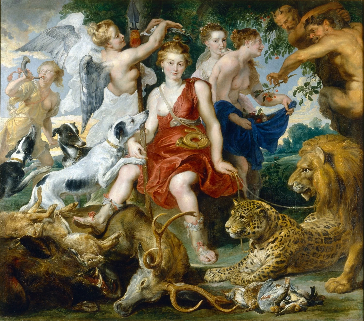 Incoronazione di Diana - Bildergalerie Sanssouci, Potsdam